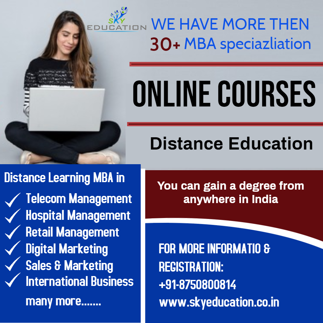 degree courses in distance education